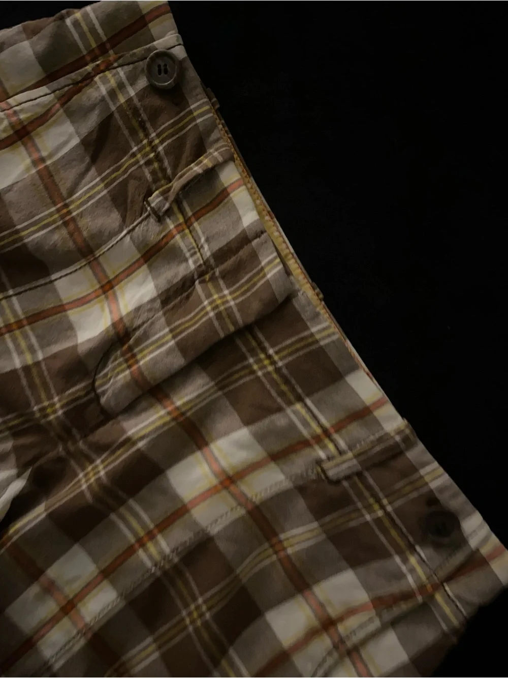 J.Crew Plaid Brown Women's Cotton Shorts